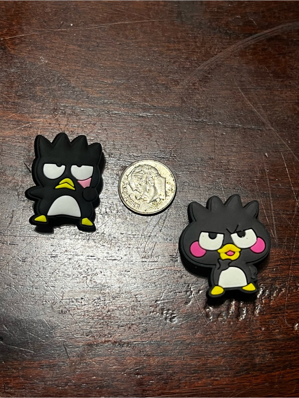 Badtz Maru Hello Kitty & Friends Penguin Shoe Charms Jibbitz 2 pc